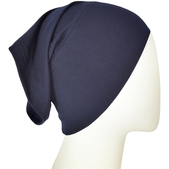 Picture of Hijab Navy Blue Tube Undercap