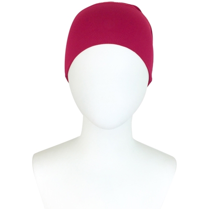 Picture of Hijab Side Seams Burgundy Tube Undercap