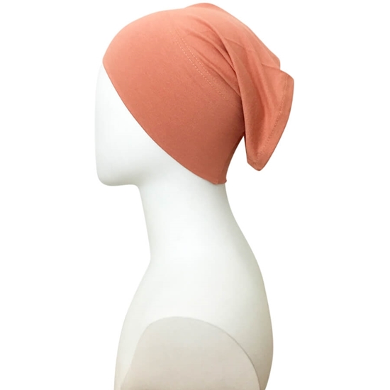 Peach tube cap | hijab undercap