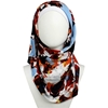 Picture of Floral Freshness Patterned Jersey Hijab  - Soft & Light
