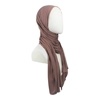 Picture of Kuwaiti Everyday Brown Cotton Jersey Hijab
