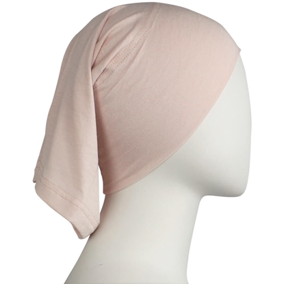 Picture of Pinkish Neutral Cotton Spandex Two-Piece Amira - Medium  Size &  Longer Tube Cap