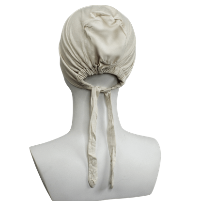 Picture of Off-White Tie-Back Hijab Cap - NEW