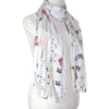 Picture of A Floral Meadow Premium Soft Crepe Chiffon Hijab -NEW