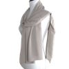 Picture of Whispering Breeze Crinkle Chiffon Hijab! Neutral Sand Beige