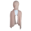 Picture of Whispering Breeze Crinkle Chiffon Hijab! Everyday Peach Blush